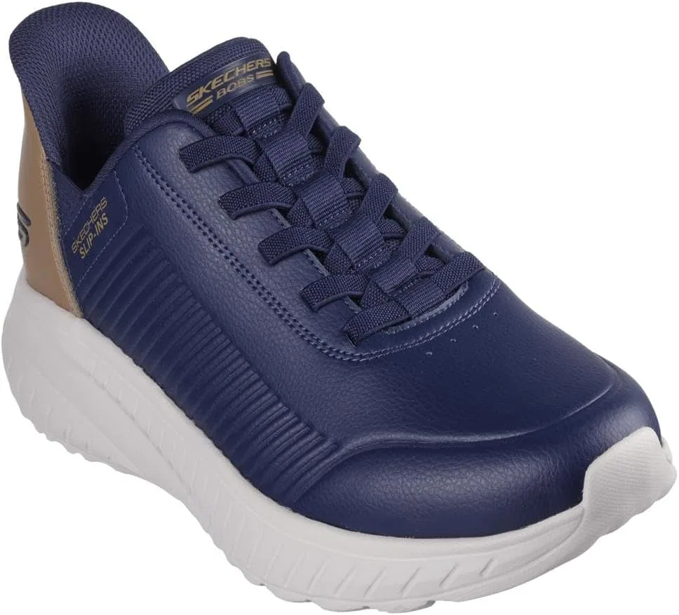 Мужские кроссовки Skechers Squad Chaos Bungee Slip In, Navy Pu