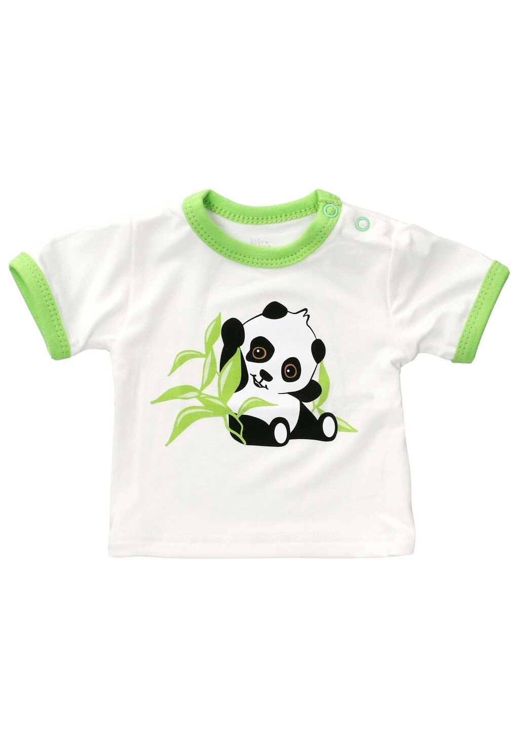 

Футболка с принтом HAPPY PANDA Baby Sweets, цвет green white