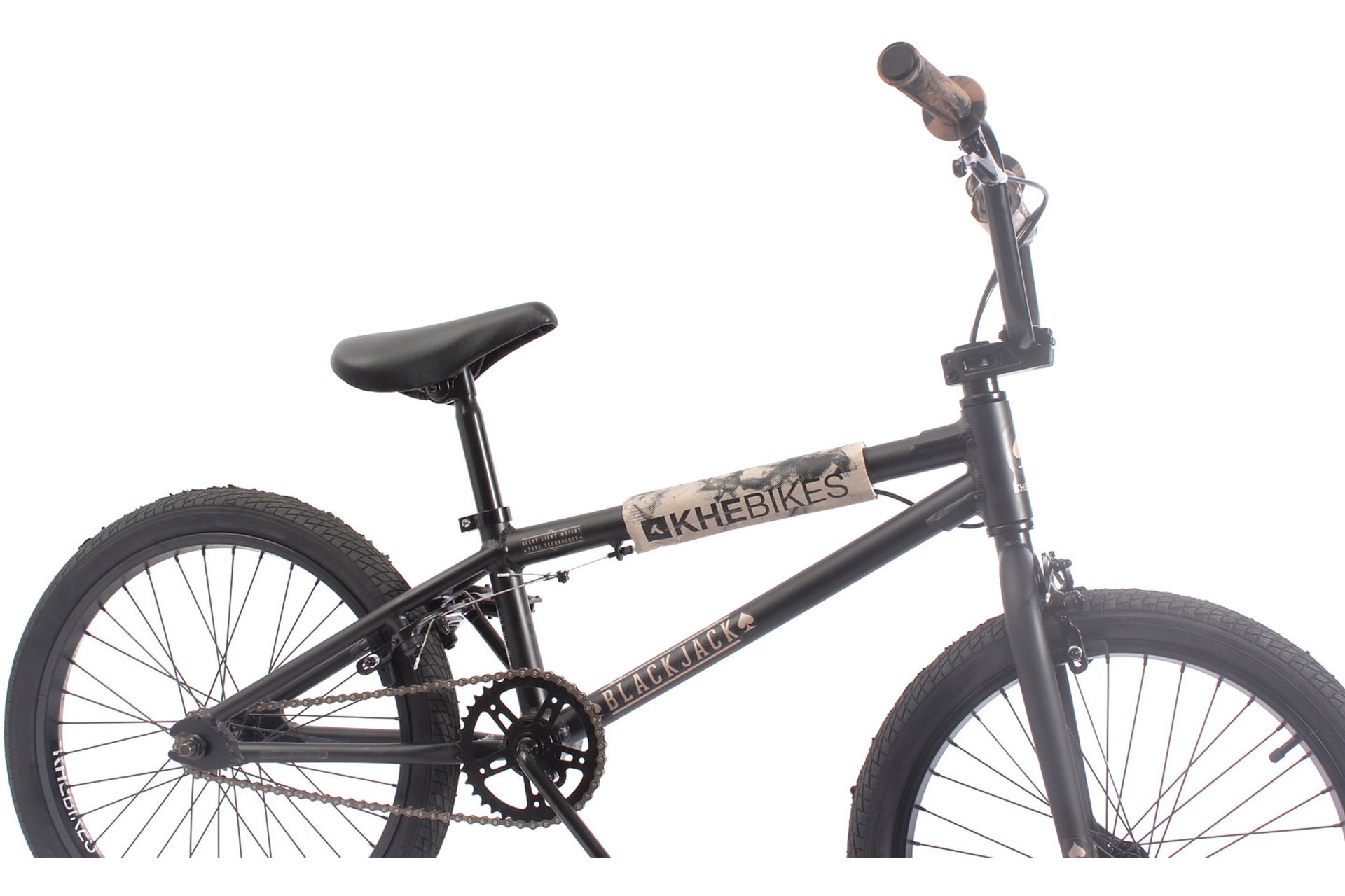 Велосипед BMX KHE Blackjack AL - 20 дюймов - BMX - Aktion, цвет Schwarz|black — фото 3