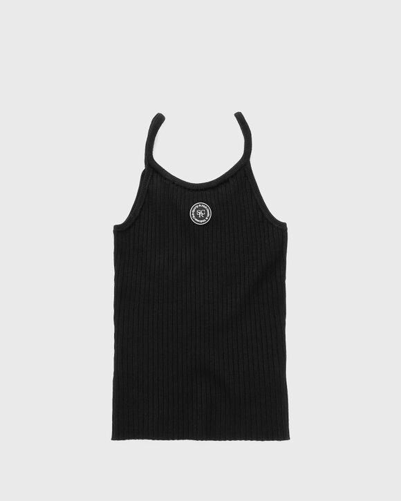 

Топ Sporty & Rich Srhwc Ribbed Tank, черный