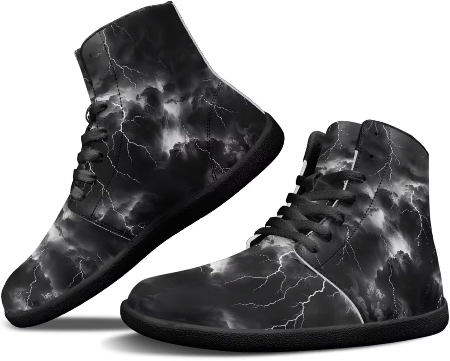 

Кроссовки Binienty Hike Barefoot для мужчин и женщин, минималистичные с нулевым перепадом, без шнурков, черный