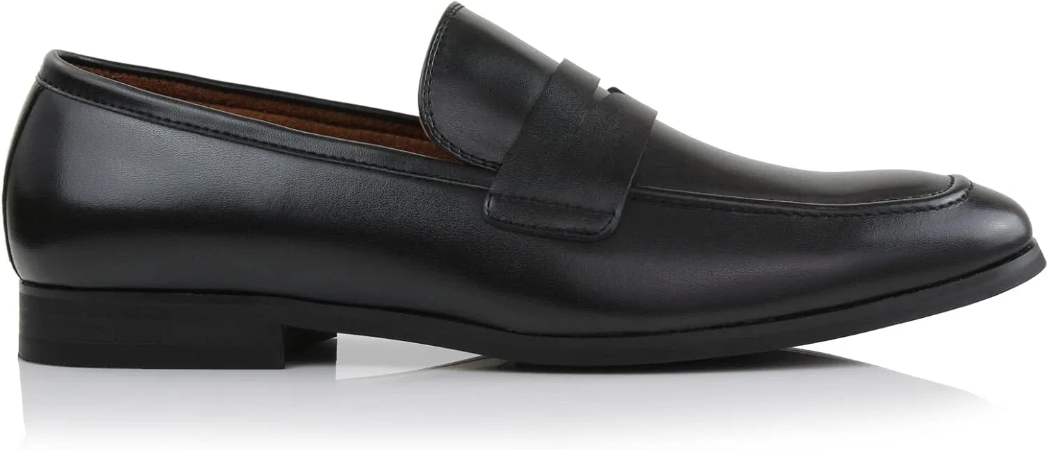 Туфли Ferro Aldo - Ruben Men's, 1B Black Leather — фото 2