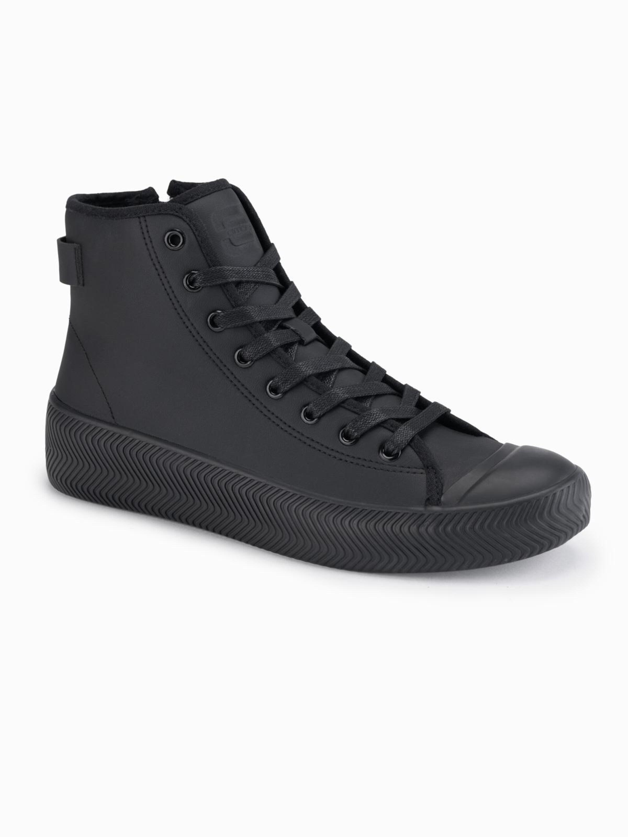 Ombre Высокие кроссовки 'Foth-0184' в черном цвете — фото 3