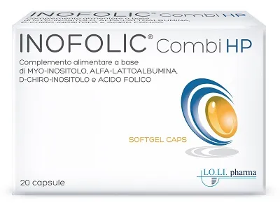 

Inofolic Combi HP 20 капсул с фолиевой кислотой и инозитолом Lo.Li.Pharma