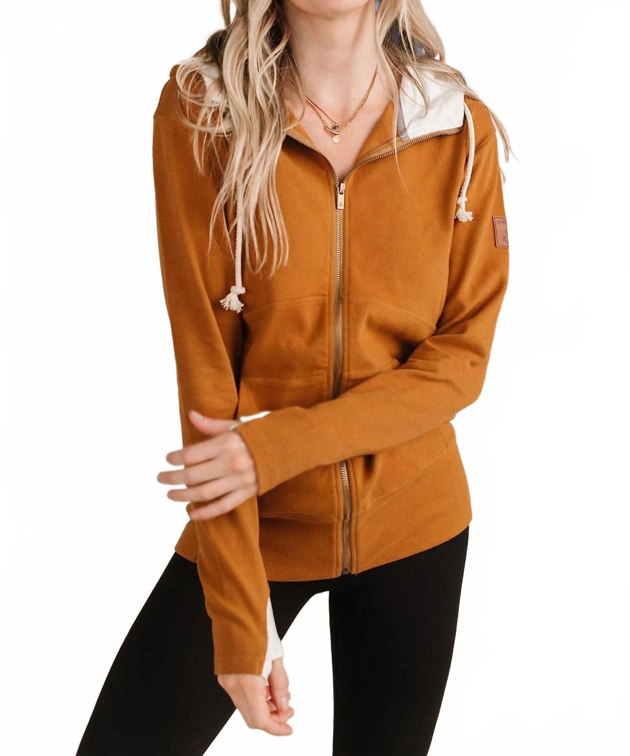 

Женский свитшот Hey Boo Hey в коричневом AMPERSAND AVE