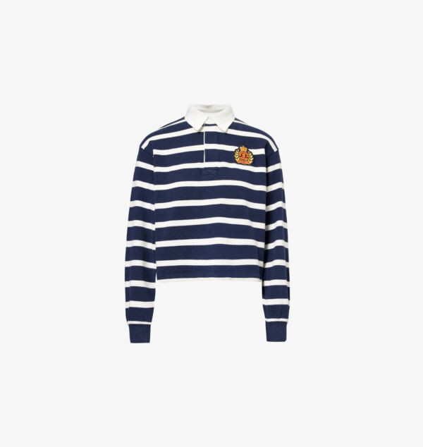 

Футболка-Поло Ivy из хлопкового джерси в стиле регби Sporty & Rich, белый