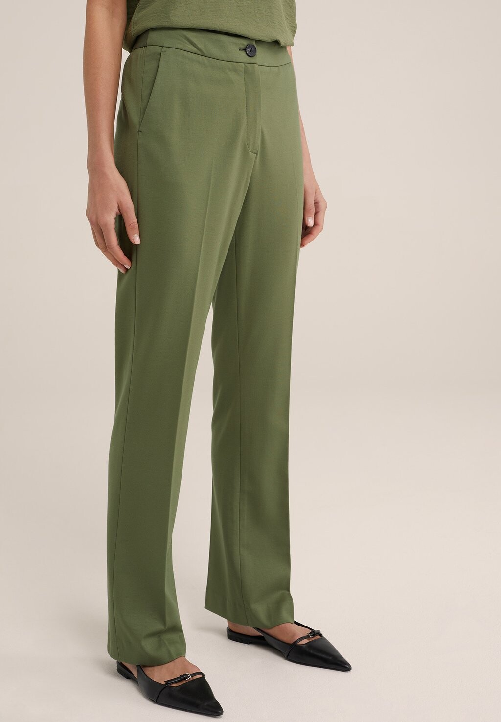 

Брюки WE Fashion, цвет green