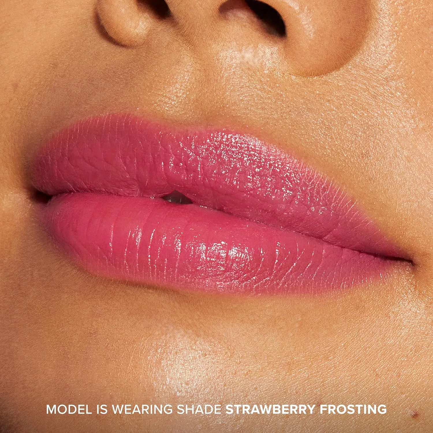 Бальзам для губ Too Faced Kissing Juicy Tint | Увлажняющий, стойкий тинт для мгновенного придания цвета и блеска, с сочным ароматом, 0,10 унции, 03 Strawberry Frosting (Hot Pink) — фото 4