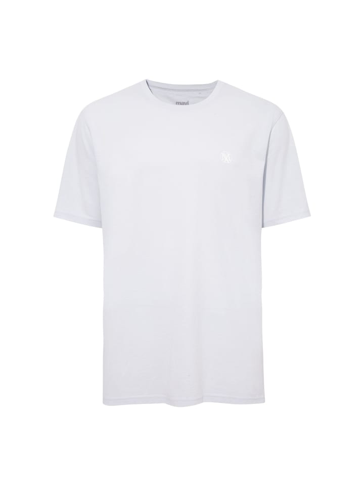 

Футболка с короткими рукавами, круглым вырезом и логотипом светло-голубого цвета. Mavi Jeans, Синий, Футболка с короткими рукавами, круглым вырезом и логотипом светло-голубого цвета. Mavi Jeans