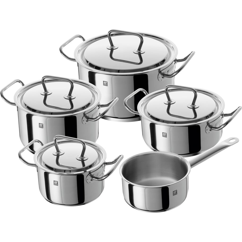 

Набор посуды Zwilling Twin Classic из 5 предметов, серебро
