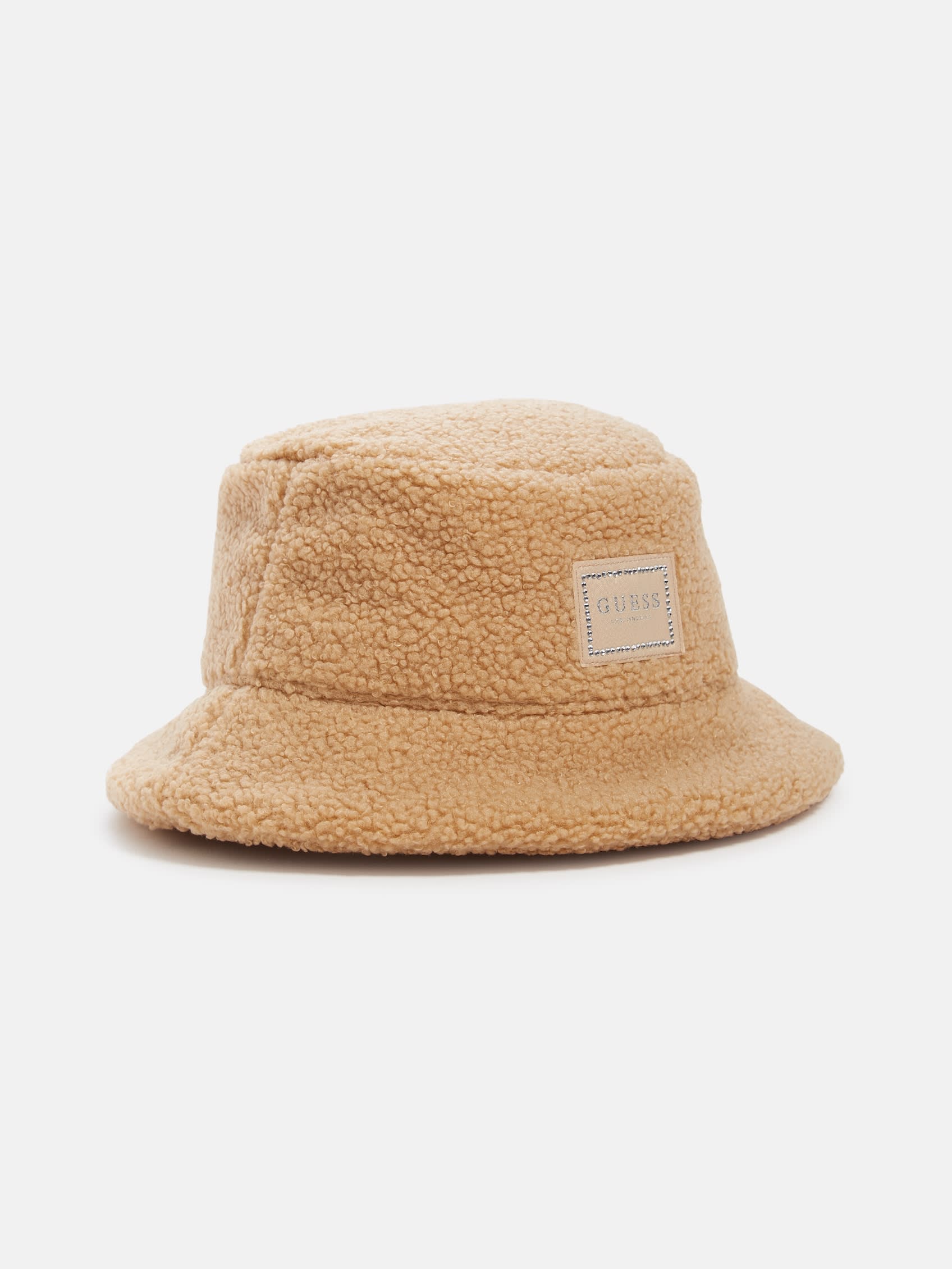 

Панама из шерпы со стразами Guess Factory, цвет tan