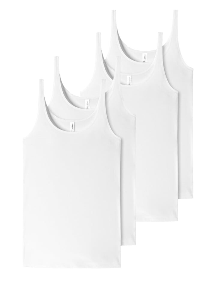 

Топ Schiesser Träger 95/5 Organic Cotton, белый