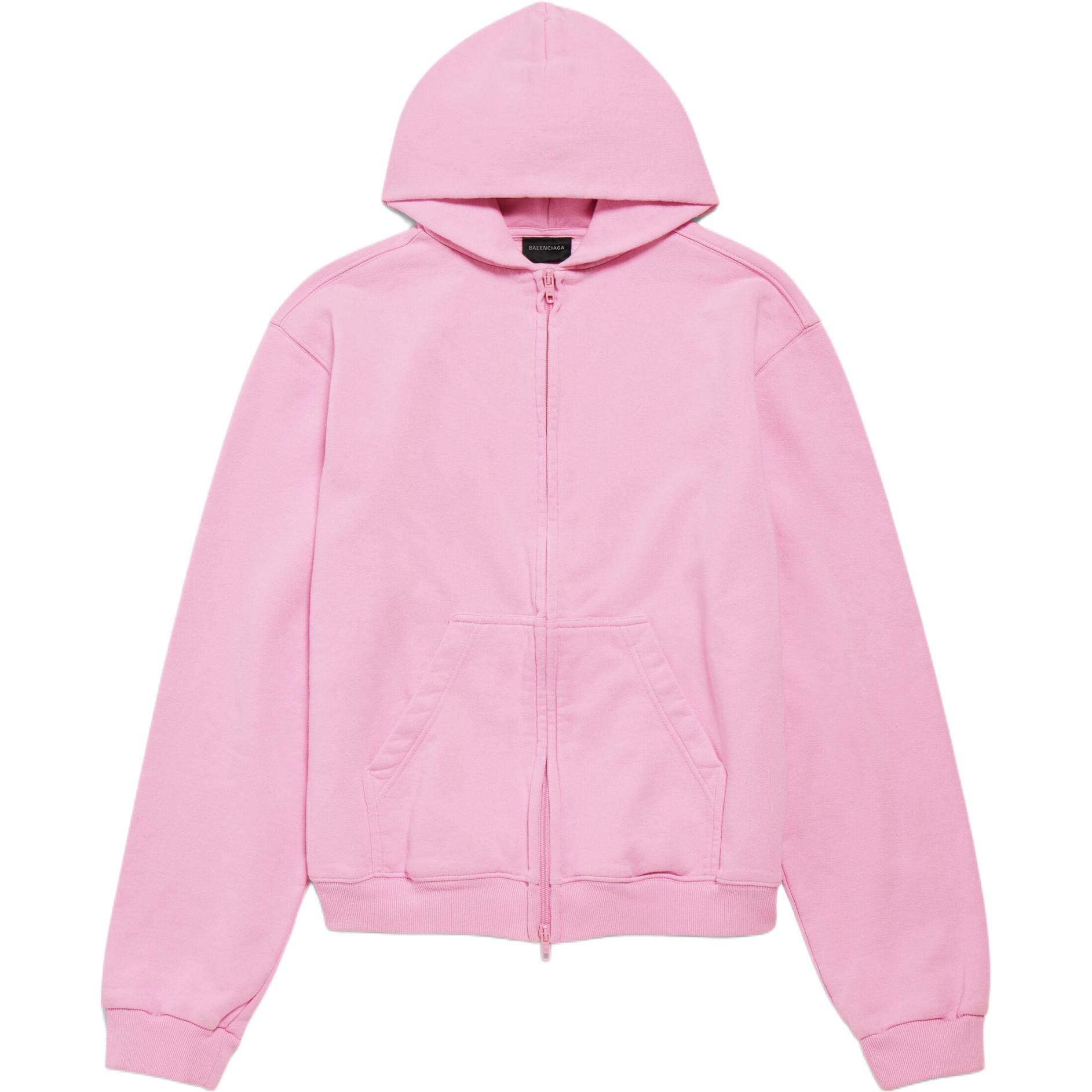 

Свитшот Regular Fit женский Balenciaga, светло-розовый