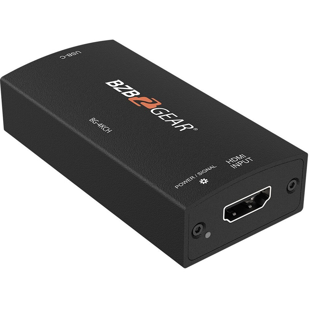 

BZBGEAR 4K HDMI - USB 3.1 Type-C блок видеозахвата с масштабированием