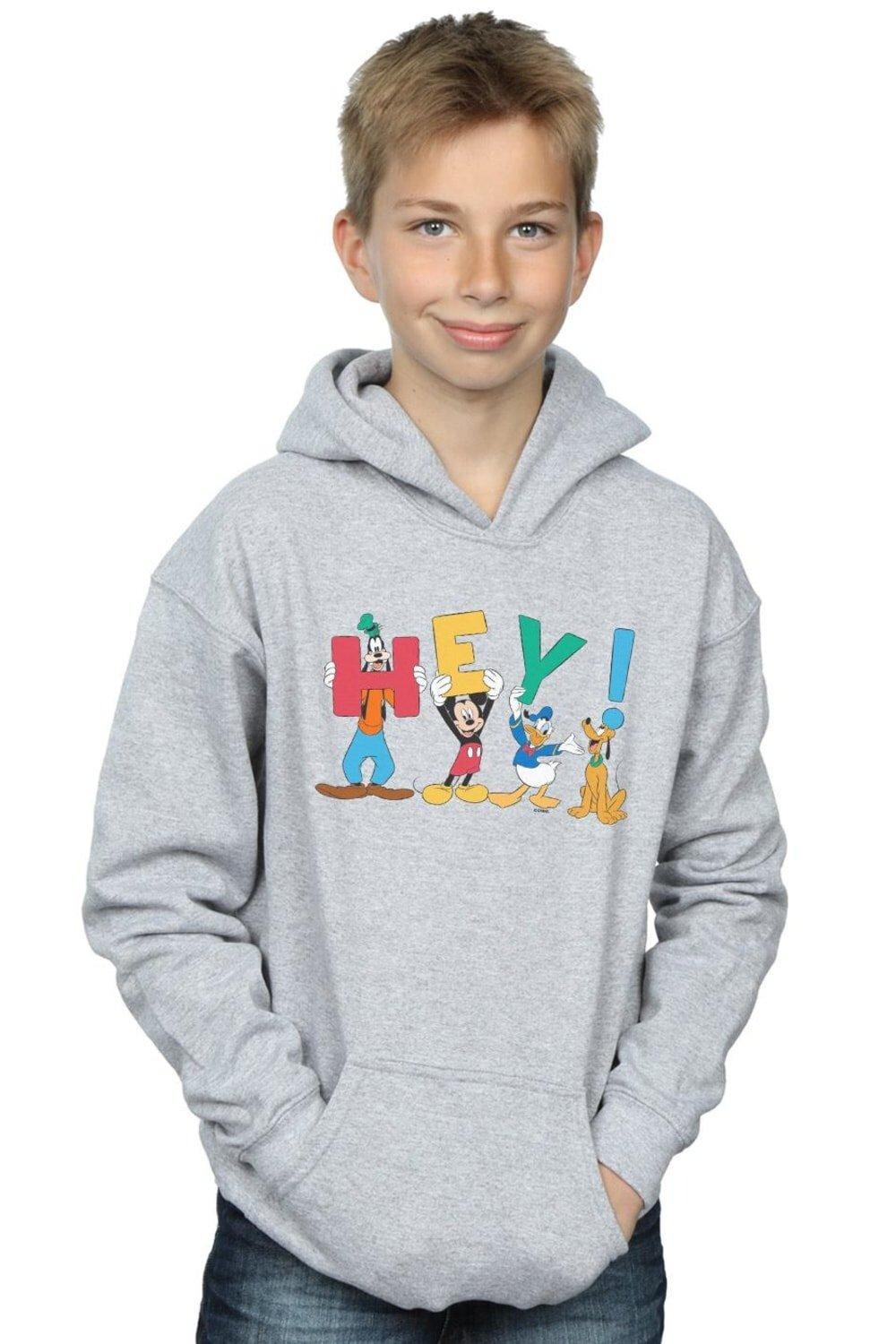 

Толстовка «Эй, друзья Микки Мауса» Disney, серый