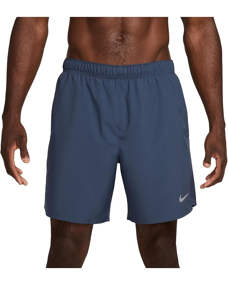 

Шорты Nike Dri-FIT Challenger 7" 2-in-1 Shorts, цвет Thunder Blue/Reflective Silver