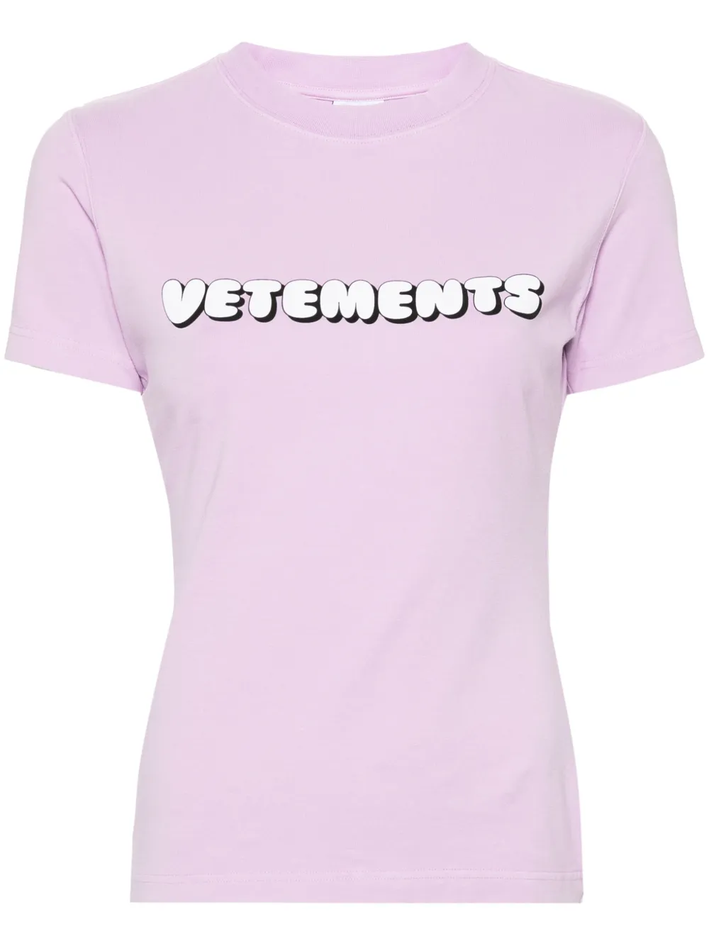 

Футболка с логотипом VETEMENTS, фиолетовый