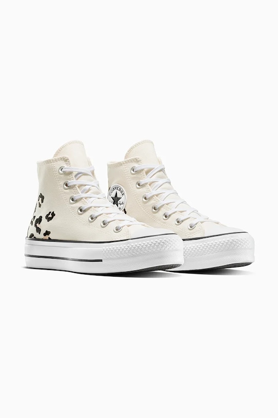 Кроссовки Chuck Taylor All Star Lift Converse, бежевый — фото 2