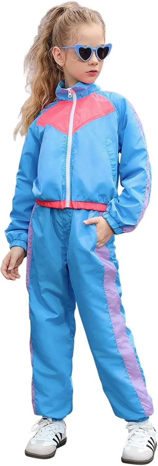 Детский спортивный костюм Perfashion Neon Blue, 2 предмета