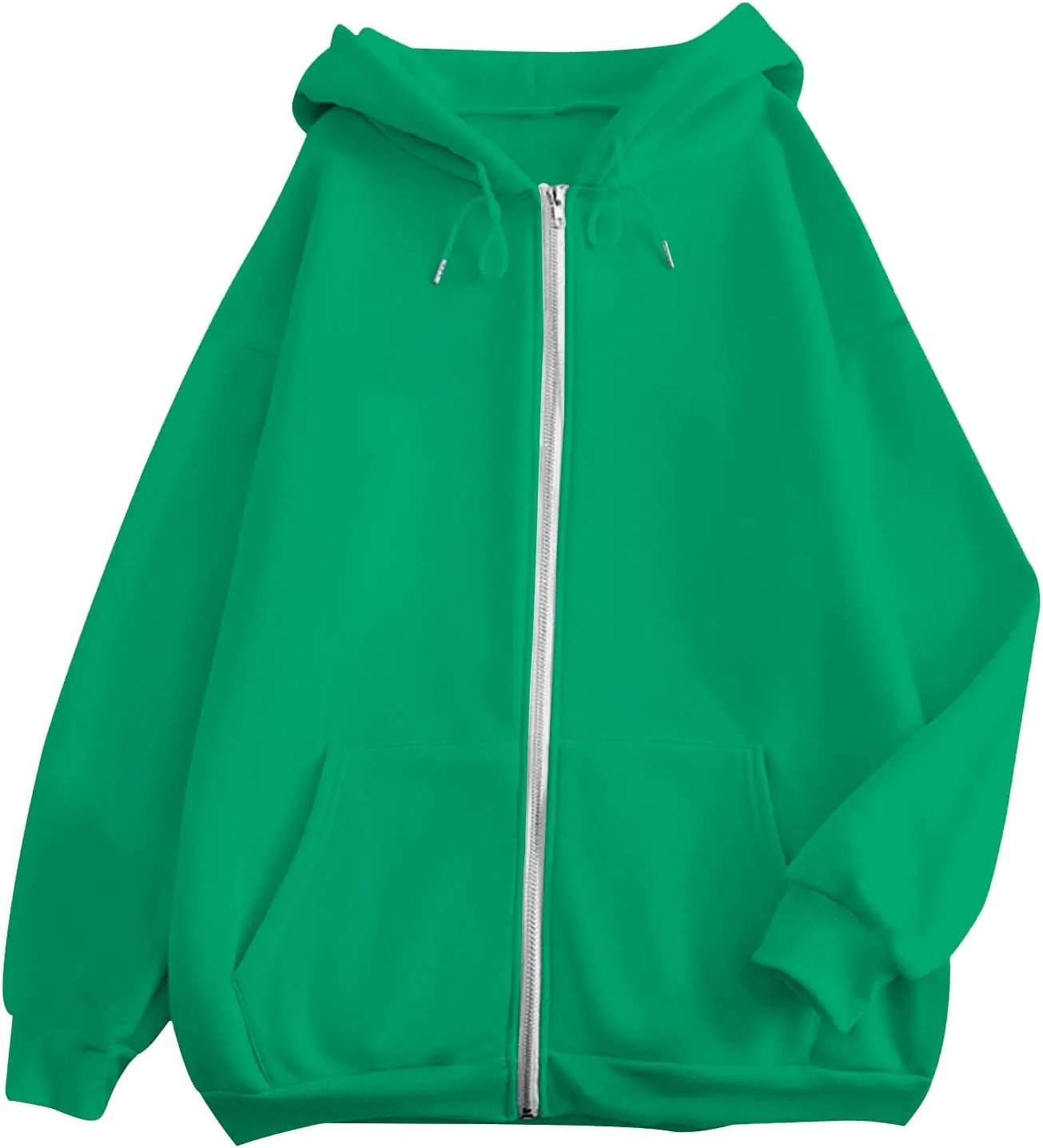 

Толстовка с капюшоном на молнии женская оверсайз Franterd