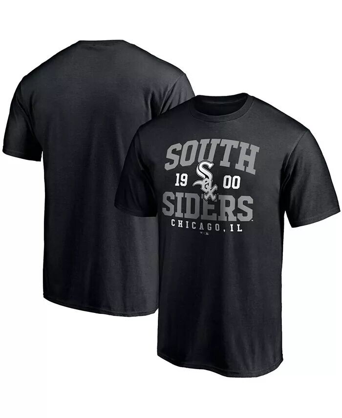 

Мужская черная футболка Chicago White Sox South Siders Hometown Collection Fanatics
