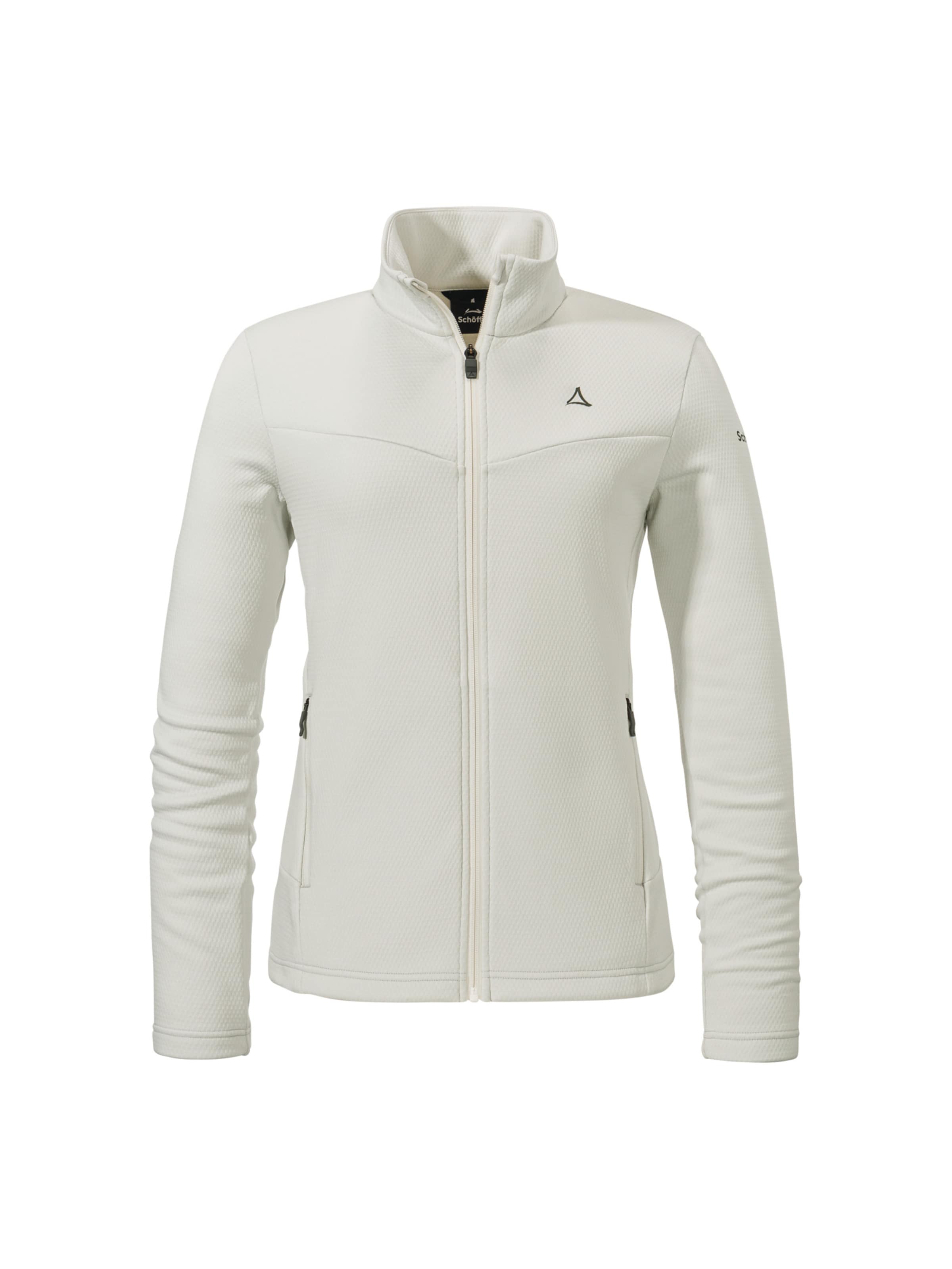 

Schöffel Спортивная флисовая куртка 'Pine' в цвете Natural White