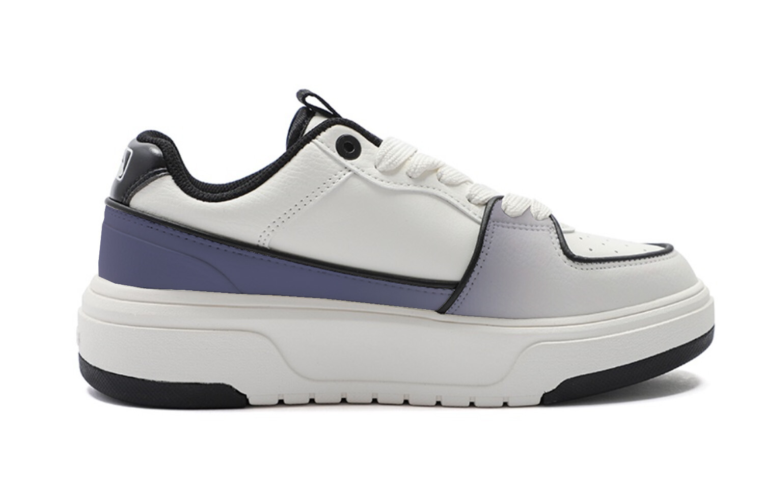 Кроссовки MLB Chunky Liner Chunky Sneakers Unisex Low-top Lilac Purple/White, сиреневый/фиолетовый/белый — фото 2