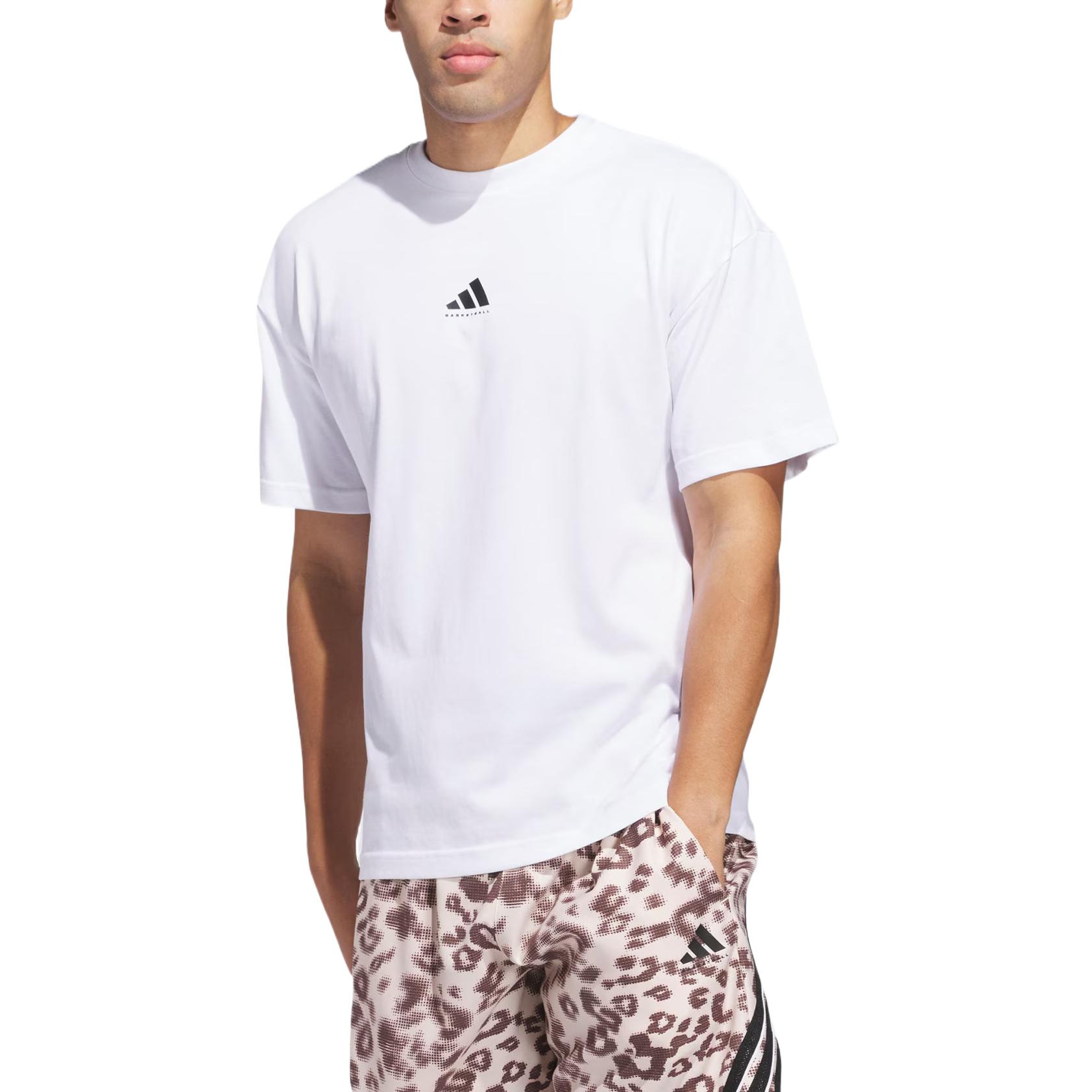 Adidas Футболка SELECT FOUNDATION T Shirt мужская белая — фото 3