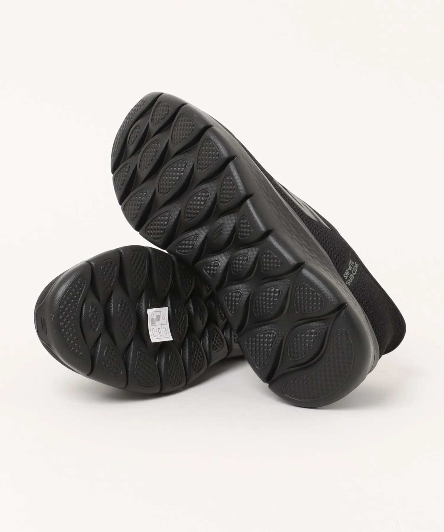 Мужские кроссовки SKECHERS GO WALK FLEX чёрные — фото 3