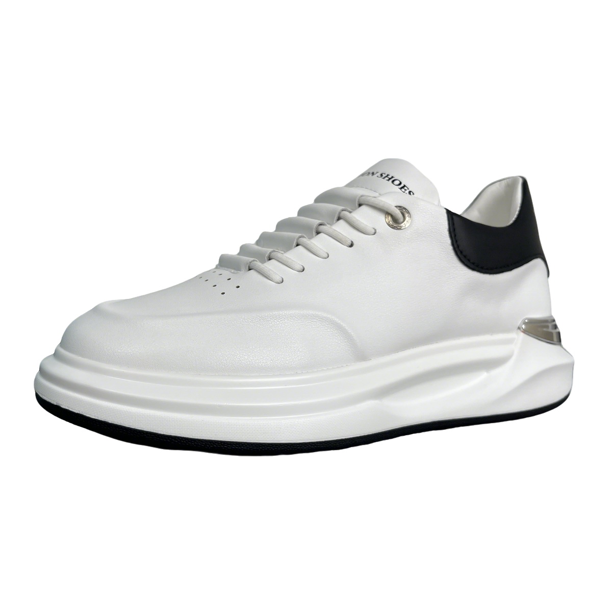 

Banas Кроссовки X UCOC Collaboration Low Top для скейтбординга мужские бело-черные, цвет White Black