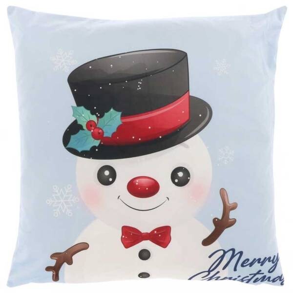 

Декоративная подушка Unique Living Xmas, 45x8x45 см цвет hellblau/multicolor/weiß