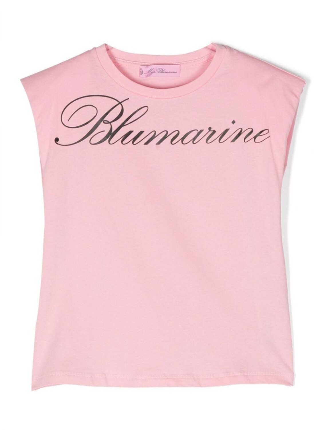 

Miss Blumarine футболка с принтом, розовый