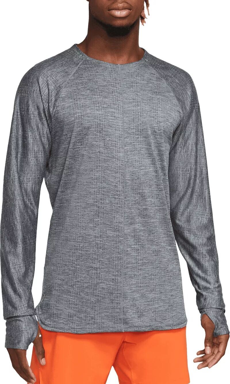 

Мужская рубашка для йоги с круглым вырезом Nike Dri-FIT