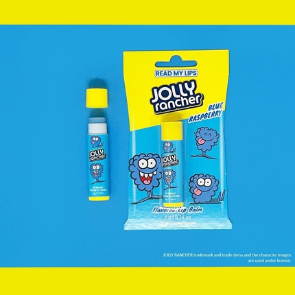 Бальзам для губ со вкусом голубой малины 4 г Read My Lips Jolly Rancher — фото 2