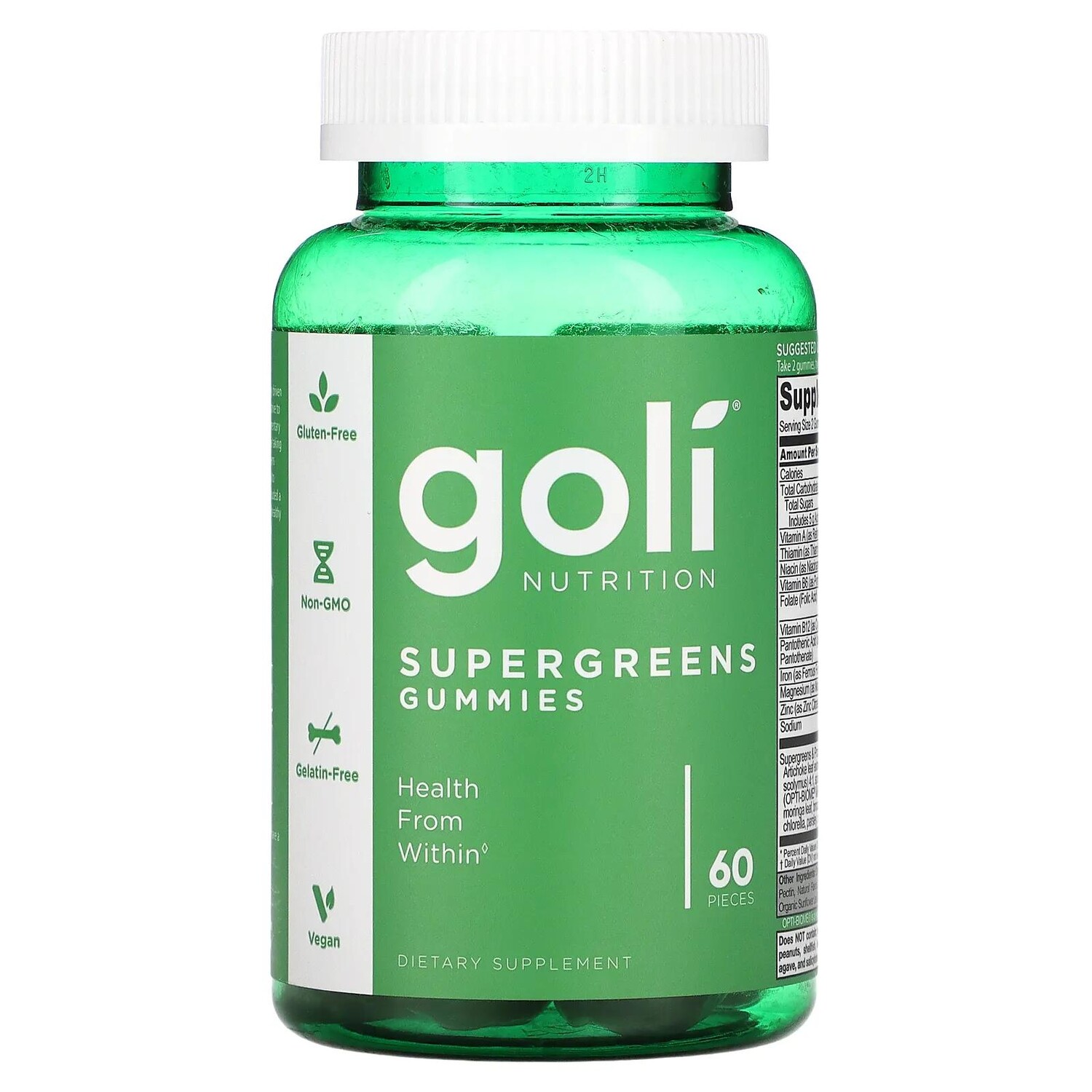 

Goli Nutrition Мармелад Supergreens 60 мармеладок