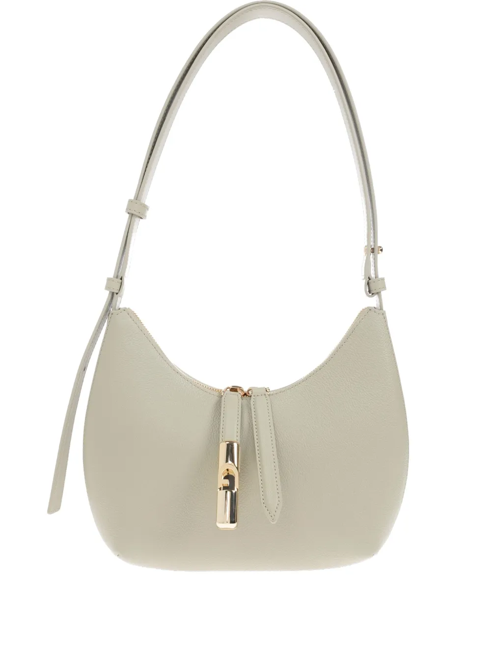 

Кожаная сумка через плечо Furla, зеленый