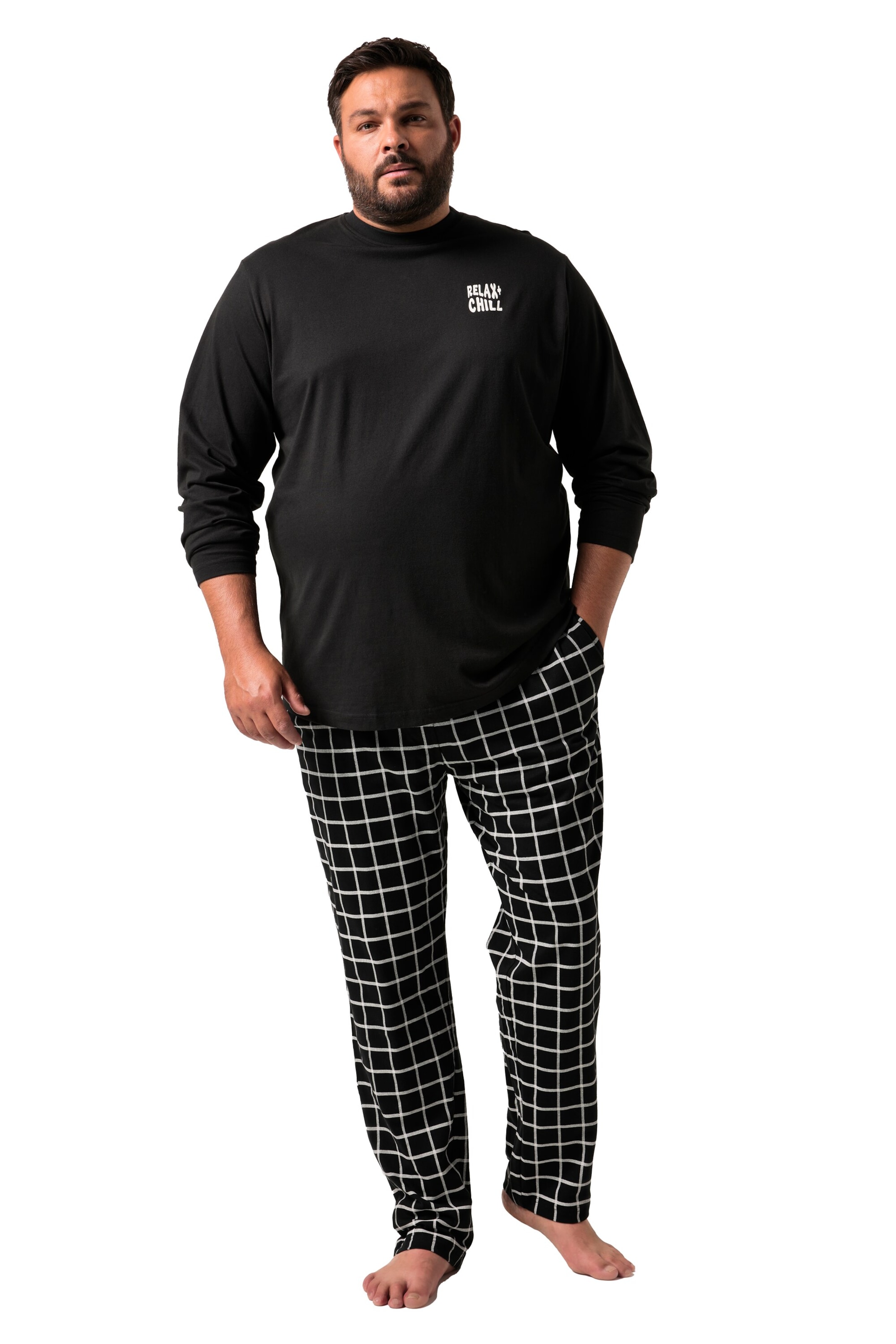 

Men Plus Домашняя одежда в черном цвете