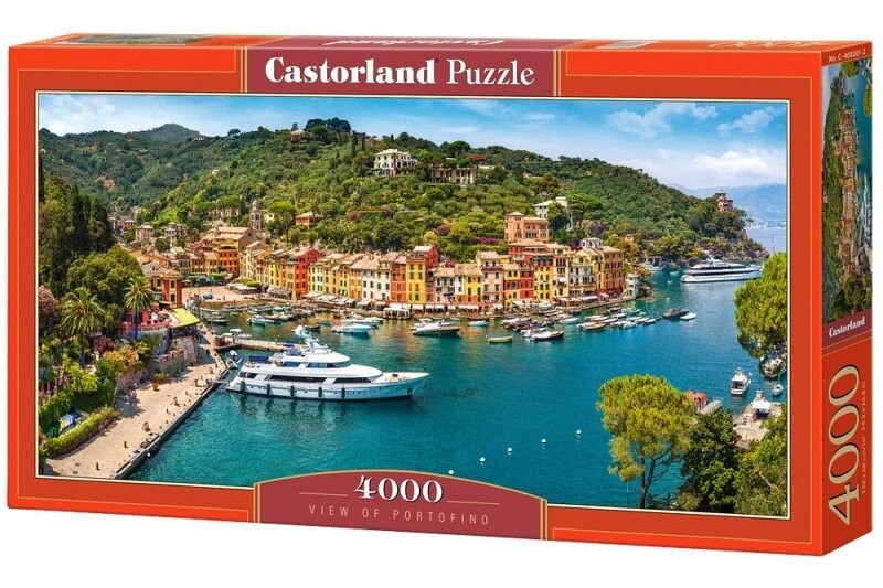 

Касторланд, пазл, Вид на Портофино, 4000 шт. Castorland