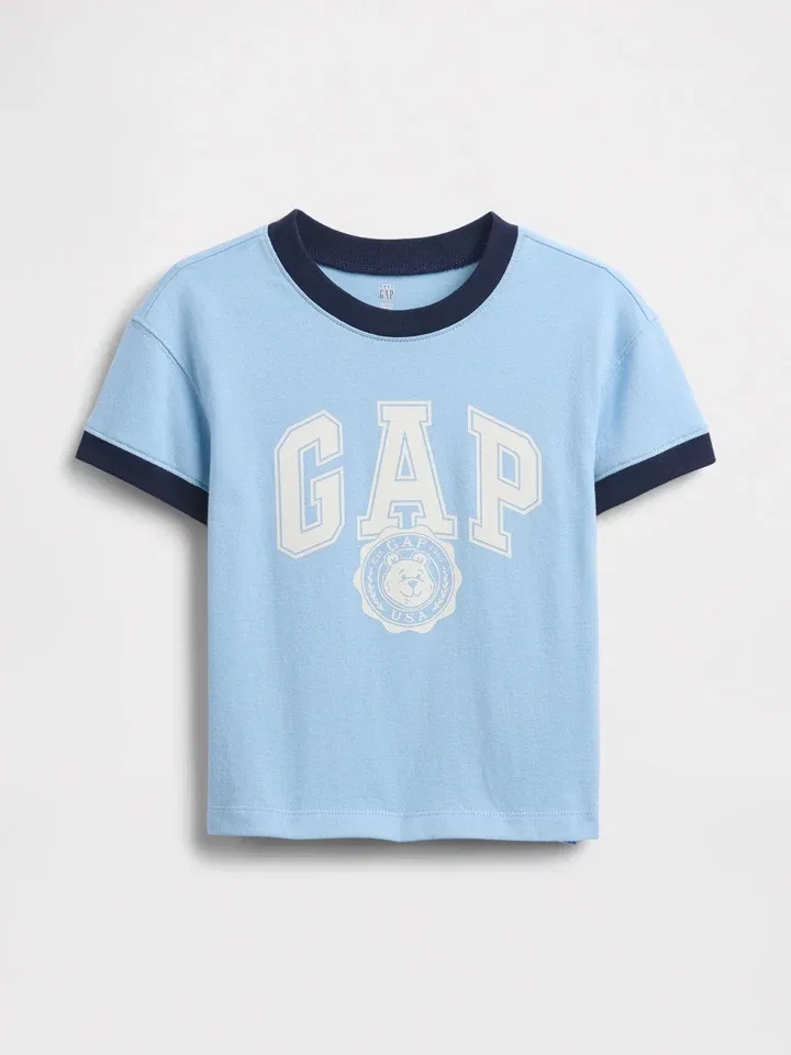 Футболка с логотипом GAP, голубой