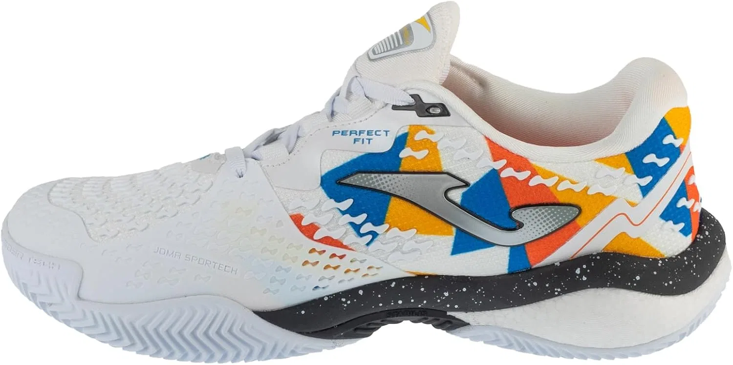 Мужские теннисные кроссовки Joma Smash 2532 TSMAW2532C, белые, размер 43 EU — фото 2
