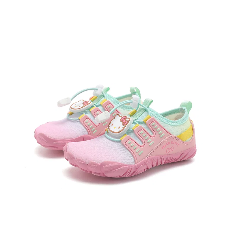 Кроссовки детские Sanrio Hello Kitty с защитой от ударов низкие розовые — фото 4