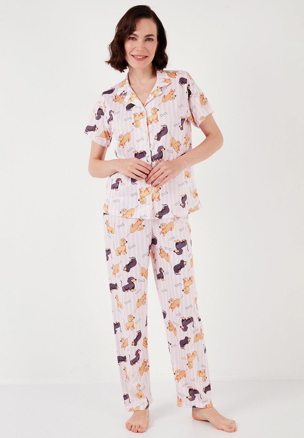 

Пижама REGULAR FIT LELA, фуксия