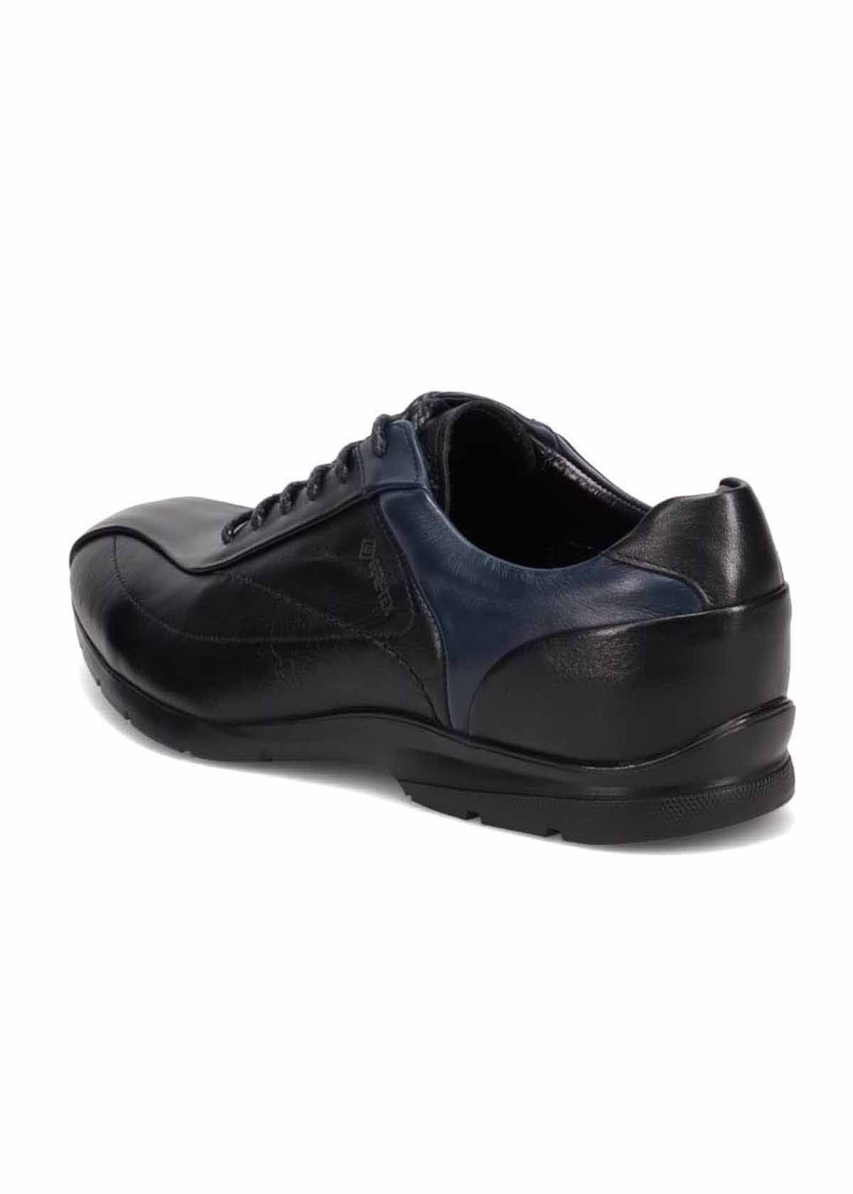 Всепогодные удобные повседневные туфли на шнуровке Madras Walk, Black/Navy — фото 3