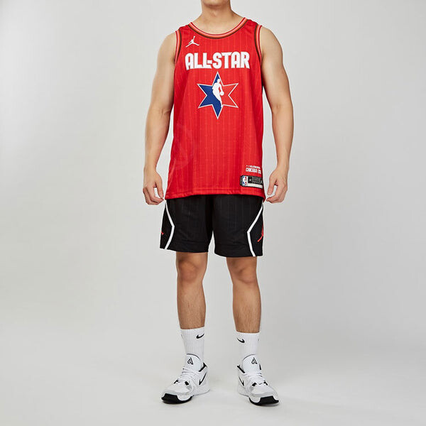 Майка Air Jordan NBA Swingman Jersey All-Star Edition NBA2020 Jersey For Men Red, красный — фото 3