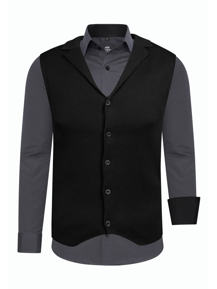 

Rusty Neal Комплект из двух предметов: рубашка и жилет, антрацитового цвета