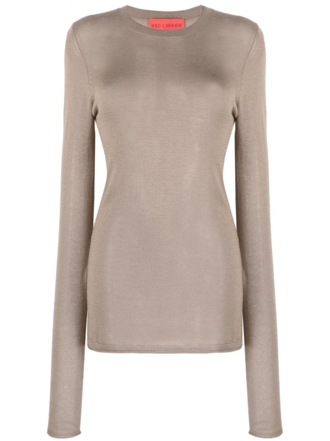 

Wild Cashmere джемпер с круглым вырезом, коричневый