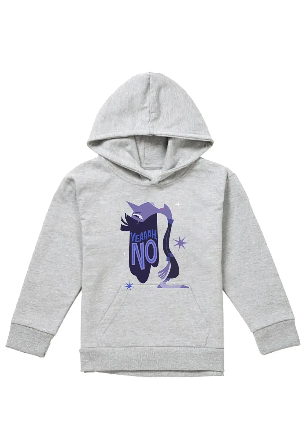 Детская худи Disney Inside Out 2 Ennui, серый