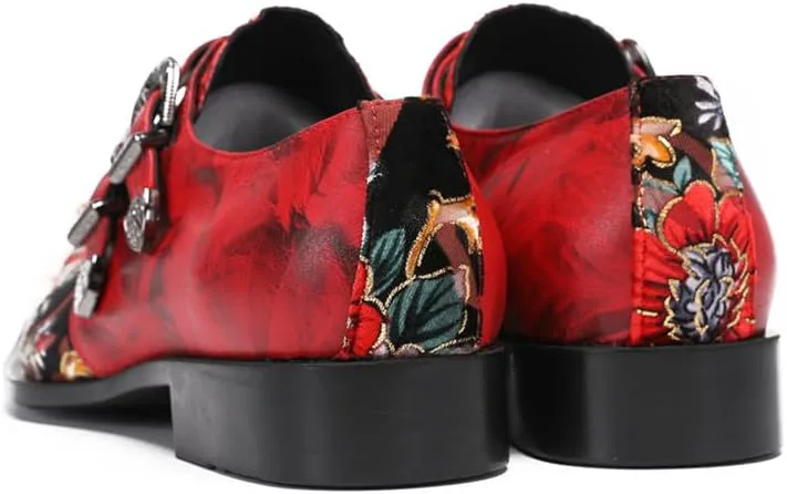 

Мужские кожаные слипоны-лоферы, модное сочетание цветов с металлическим носком, повседневные и вечерние туфли для танцев, оксфорды CHUUMEE