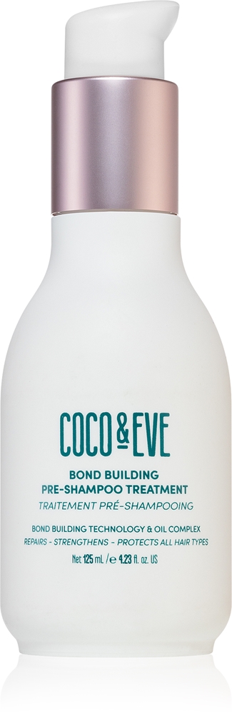 

Укрепляющее средство для поврежденных волос перед мытьем шампунем Coco & Eve, 125 мл