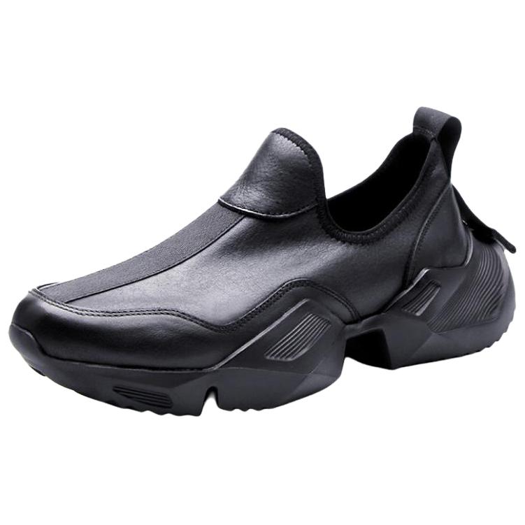 

Водонепроницаемые и дышащие легкие низкие массивные кроссовки для мужчин ZUOSAISI, Black